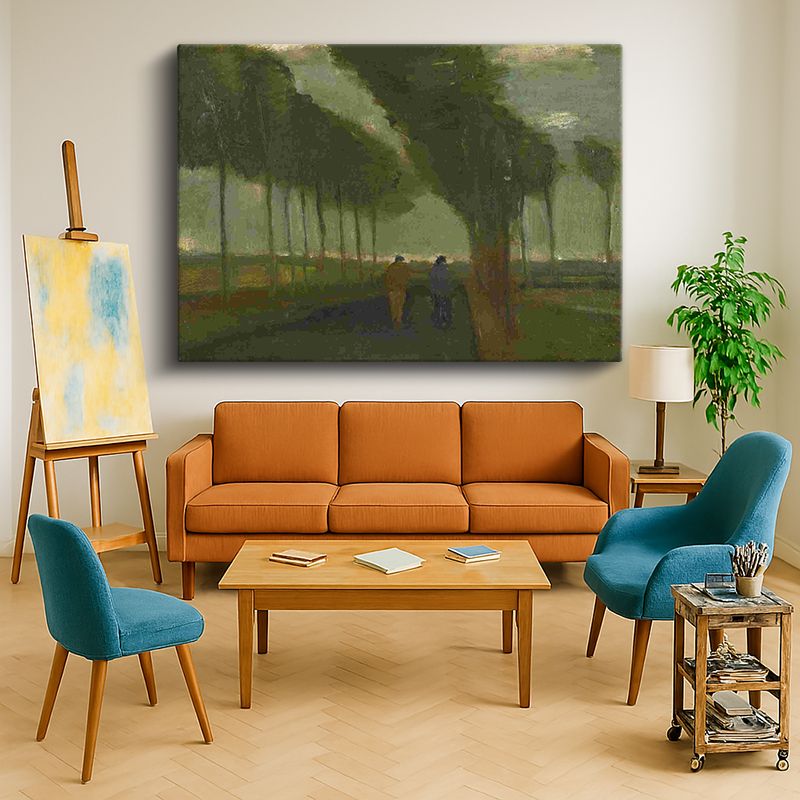 Ressam Kanvas Tablo 1034